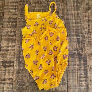 Carter's Flower Onesie Size 18 Months